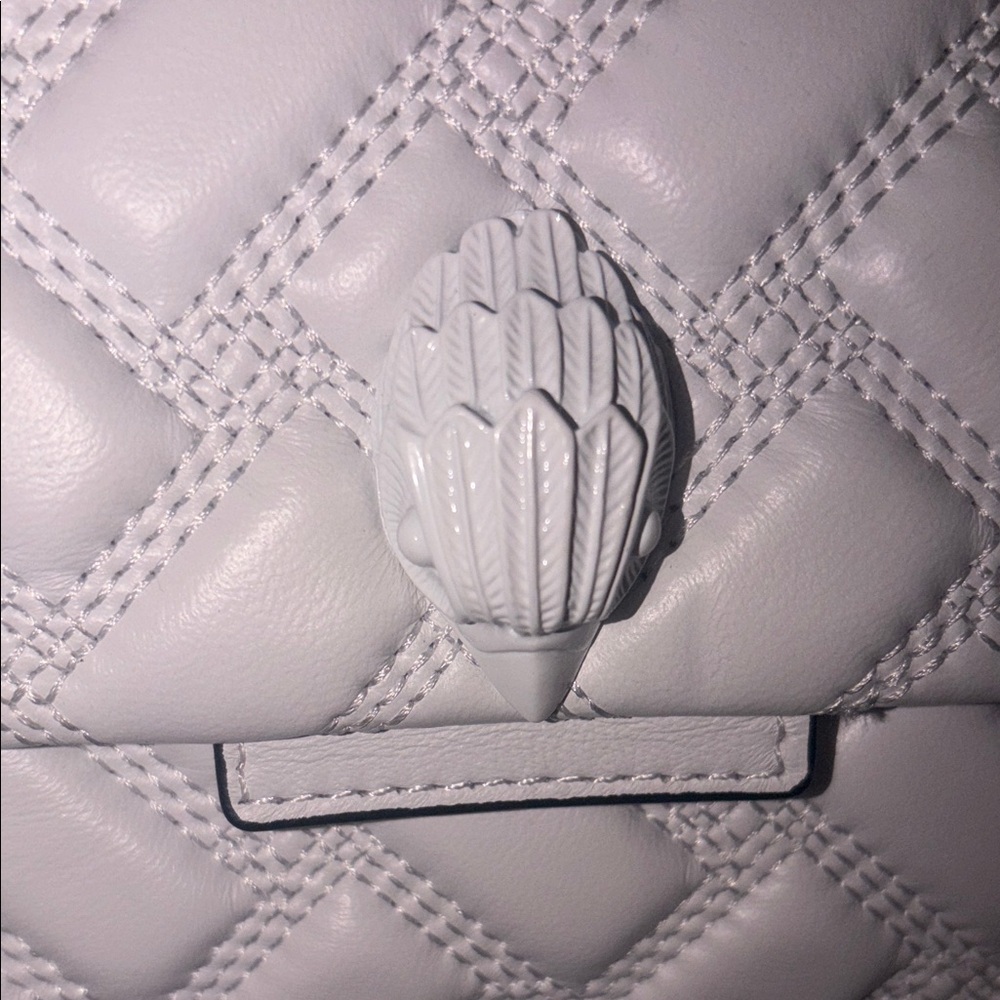 Kurt Geiger White Quilted Mini Bag - Picture 2 of 8